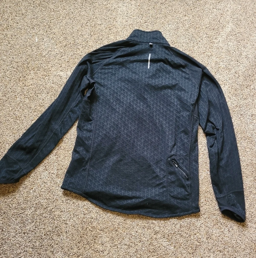 Nike Drifit Womens Running Black Thermal Sweatshirt Size Large
